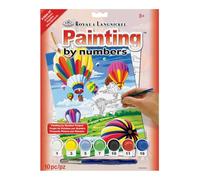 Royal & Langnickel Painting by Numbers A4 Size Hot Air Balloons Designed Painting Set