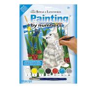 Royal & Langnickel Painting by Numbers A4 Size Kitten and Butterflies Designed Painting Set