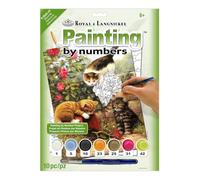 Royal & Langnickel Painting by Numbers A4 Size Kittens at Play Designed Painting Set