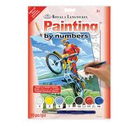 Royal & Langnickel Painting by Numbers A4 Size Motocross Designed Painting Set