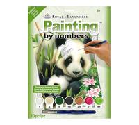 Royal & Langnickel Painting by Numbers A4 Size Panda and Baby Designed Painting Set