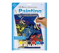 Royal & Langnickel Painting by Numbers A4 Size Underwater Life Designed Painting Set
