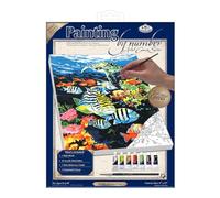 Royal & Langnickel Painting by Numbers Artist Canvas Series Ocean Deep Small Designed Painting Set
