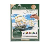 Canvas Ships Painting by Numbers Kit (PCL1)