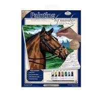 Royal & Langnickel Painting by Numbers Artist Canvas Series Thoroughbred Small Designed Painting Set