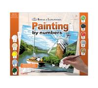 Royal & Langnickel PAL7 Windmill on the River Painting by Numbers Kit