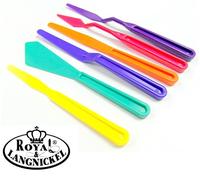 Royal & Langnickel Plastic Palette Knives Set Oil & Acrylic (6 Assorted Shapes)