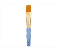 Royal Brush Crafter's Choice Gold Taklon Wash Brush, 3/4-Inch