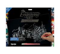 Royal & Langnickel Silver Engraving Art A3 Size Hong Kong Designed Painting Set