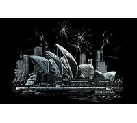 Royal & Langnickel Silver Engraving Art A3 Size Sydney Opera House Designed Painting Set