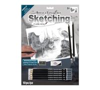 Royal & Langnickel Sketching Made Easy A4 Size Fishing Pier Designed Painting Set