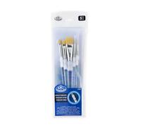 Royal & Langnickel Soft Grip Paint Brushes (5 Piece Brush Set)