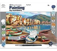 Royal & Langnickel Spiaggia Della Citta Ville Plage Playa de la Ciudad Painting By Numbers Adults & Kits DIY Paint Activity Kit