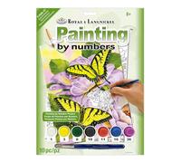 Royal & Langnickel Swallowtail Butterflies Design Paint by Numbers Kit, Natural, standart