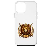 Royal Lion Crowned Power Emblem Case for iPhone 12 mini