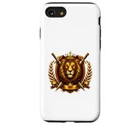 Royal Lion Crowned Power Emblem Case for iPhone SE (2020) / 7/8
