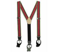 Royal Logistic Corps Regimental Braces (Leather Ends with optional Clip Ends)