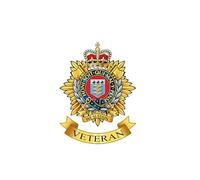 Royal Logistic Corps RLC (VET1) Waterproof Vinyl Stickers Decal Army Veteran Squaddie (100mm)