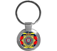 Royal Logistics Corps Military Luxury Round Shaped Metal Keyring And Gift Box