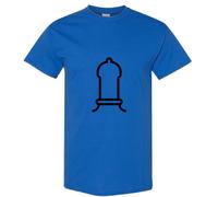 (Royal, M) Adult Dick Penis Condom Joke Funny Art Men T Shirt Tee Top