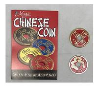 Royal Magic Red Expanded Shell Chinese Coin From