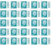 Royal Mail 1st Class Large Letter Stamps (25 Stamps) - 1st Class Large Letter Stamps - Barcoded Self Adhesive UK Large Letter Postage Stamps for Postage - (25 Total)