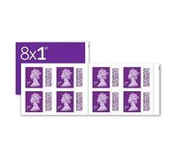 Royal Mail 8 x 1st Class Book of Stamps | Case of 50