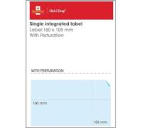 Royal Mail Click and Drop Labels - A4 Integrated Labels S19-label 105mm x 160mm (2000)