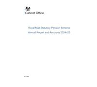 Royal Mail Statutory Pension Scheme Annual Report and Accounts 2024-25 for the period 1 April 2024 to 31 March 2025 (House of Commons Paper) HC 1160