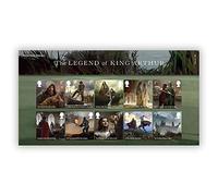 Royal Mail The Legend of King Arthur Rubber Stamp 2021