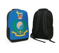 Royal Marines Band Service Backpack 20L Army Rucksack with Printed Logo | Military Cadet Daypack for Training, Hiking & Outdoor Use | Durable Tactical Style Backpack for School, Camping & Travel