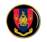 Royal Marines Band Service Pin Badge