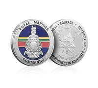 Royal Marines Commando Brigade Patrol Troop SRS Silver Challenge Spoof Coin