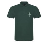 Royal Marines Commando Dagger Mens Polo Shirt British Army Military (UK, Alpha, 3XL, Regular, Regular, Green)