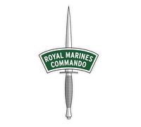 Royal Marines Commando Dagger (SK67) Waterproof Vinyl Stickers Decal Bootnecks Veteran (50mm)