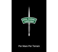 Royal Marines Commando Notebook Per Mare Per Terram (Black)