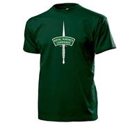 Royal Marines Commandos Commando Marine Infantry Dagger Knife Crest Logo Emblem Crest England Great Britain Army - T-Shirt 17261 - Green - Large