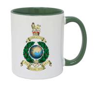 Royal Marines Globe and Laurel Badge - Personalised Two Tone Mug