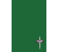 Royal Marines notebook - dagger & shoulder title: 6"x9" matt loves green paperback journal - 120 lined pages