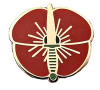 ROYAL MARINES RED SAS MILITARY PIN BADGE BRITISH ARMY VETERAN purple Poppy