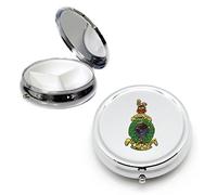 Royal Marines Silver Round Pill Box