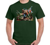 Royal Marines T-Shirt Mens Funny Military Commando Marine The Trooper Men