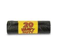 Royal Markets 22 micron Black Refuse Sacks, roll of 20
