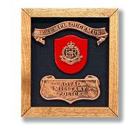 Royal Military Police Gift Plaque - Personalised. RMP armed services Soldier present for Him. For Dad, Son, Husband or Grandad Present. Retirement, Passing Out, Graduation, Birthday. Gift Idea