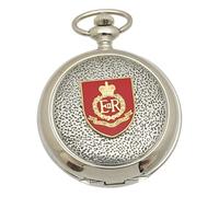 Royal Military Police Pocket Watch Pewter Fronted Quartz Personalised Gift ME36