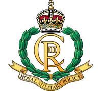 Royal Military Police Tudar Crown (SK24) Military Waterproof Vinyl Stickers Decal RMP Veteran Squaddie Army 100mm x 95mm