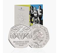 Royal Mint Birmingham 2022 Commonwealth Games Brilliant Uncirculated BU 50p Coin