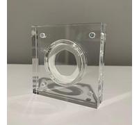 Royal Mint Silver Proof Style Perspex Coin Display, £2