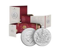 Royal Mint The Coat of Arms of His Majesty King Charles III UK 2025 BU £5 Coin