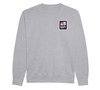 Royal Navy Adult Crewneck Cotton Sweatshirt for Mens and Womens, Cute Long Sleeve Work Wear Winter Sweater, Casual Fleece Sports Wear Jumper for Adults Gifts, Sport Grey - XXL